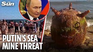 Deadly Black Sea mine attack could be ‘DELIBERATE' as Putin's war crimes grow