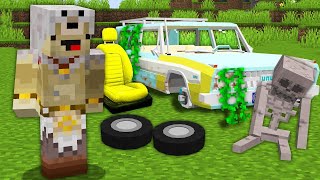 J'ai Trouvé une VOITURE ABANDONNÉ Sur Minecraft !
