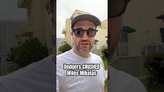 Dodgers took batting practice off of Miles Mikolas today