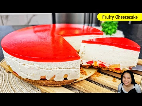 Pang Handa sa Pasko Gumawa ng Fruity Cheesecake!