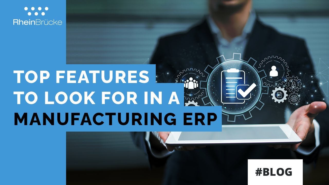 12 key features of Manufacturing ERP systems 2023| Best ERP for Manufacturing| Top ERP features list | 16.03.2023

Choosing the ERP that best suits your company's needs can be challenging given the wide range of options on the market for ...