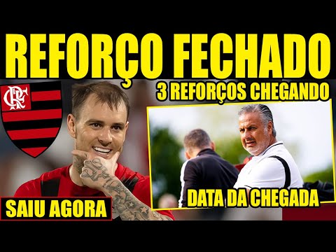 PLANTÃO DO MENGÃO! DECISÃO SOBRE ROGER GUEDES | 3 REFORÇOS | ULTIMAS NOTICIAS DO FLAMENGO HOJE