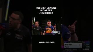 Josh Rock Premier League 9 Darter🔥 #darts #premierleague #joshrock