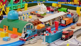 Thomas the Tank Engine Plarail☆Harold Cargo Delivery