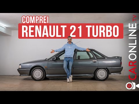 COMPREI um RENAULT 21 TURBO!