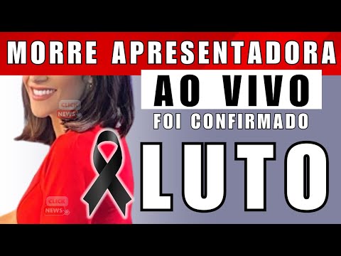 M0RRE GRANDE APRESENTADORA, AO VIVO SUA PERDA ACABA SENDO CONFIRMADA