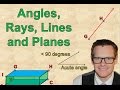 Geometry Concepts: Angles and Planes