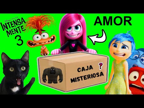 100 COSAS DE INSIDE OUT 2 Y NUEVAS EMOCIONES DE INTENSAMENTE 3 en la caja misteriosa de inside out