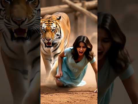 🤬HEATING HUSBAND THROWS WIFE INTO CAGE OF FEROCIOUS TIGERS,BUT HUSKY AND JESUS COME TO THE RESCUE