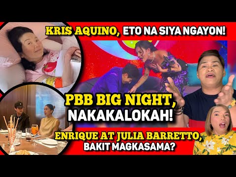 PBB BIG NIGHT, AYUN NA NGA! 🔴 KRIS AQUINO, MAY UPDATE! 🔴 QUEN AT JULIA BARRETTO, NAGKITA!