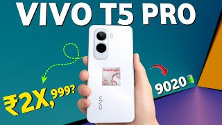 OMG! Vivo T5 Pro 5G Launching at ₹2X,999 🤯 DSLR Camera & Shocking Specs 🔥