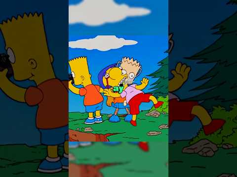 Bart se puso a prueba😱 #shorts #simpsons