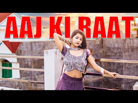 AJ Ki Raat | Dance video | Stree 2 | Tammanah | Easy Steps | Spinxo Khushi Choreo