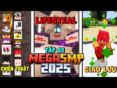 Mega SMP 2025 Tập 22: Tạm Biệt Kira, Team "GỌI VỐN" Bàn Chiến Thuật Tác Chiến!!
