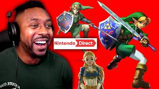 NEW ZELDA! REACTION The Legend of Zelda 40th Anniversary Direct 9.8.2026