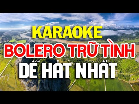 KARAOKE Liên Khúc Karaoke Nhạc Sến – Bolero – Trữ Tình Hát Cả Ngày Không Chán – Nhạc Sống Karaoke