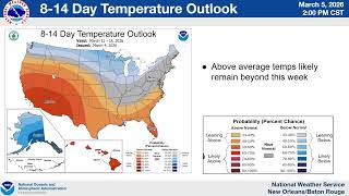 NWS New Orleans Weekly Webinar - March 5th 2026