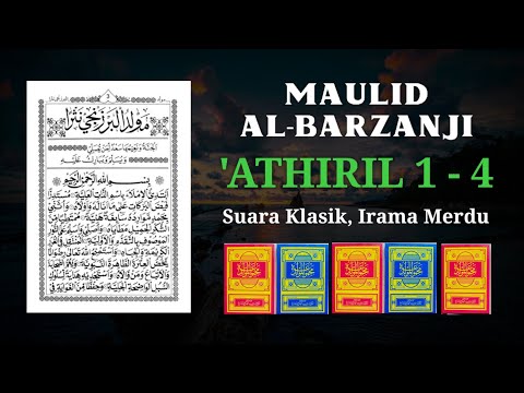 MAULID AL-BARZANJI 'ATHIRIL 1-4