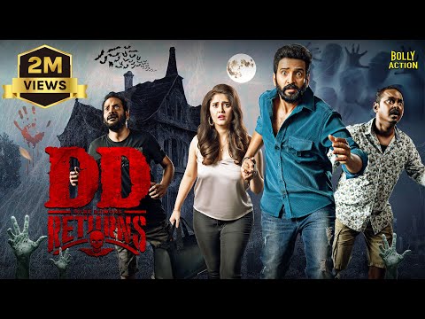 DD Returns Full Movie | Hindi Dubbed Movies | Santhanam, Surbhi, Rajendran | Hindi Movie 2024