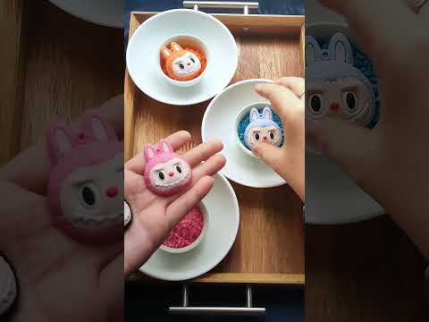 La💙Bu🧡Bu💓#toys #satisfyingvideo #fun #labubu