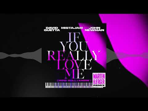 David Guetta x MistaJam x John Newman - If You Really Love Me [Marten Hørger Remix]