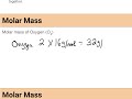 Exploring Moles and Molar Mass Concepts