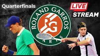 2025 French Open | Jannik Sinner vs Alexander Bublik | Play by Play Commentary
