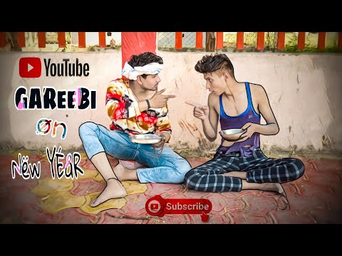 Gareebi On New year | Comedy Video | Nitin Narware | Praveen K | 2021