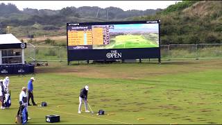 Tommy Fleetwood | ProTracer Practice Range | Race to Dubai Champion
