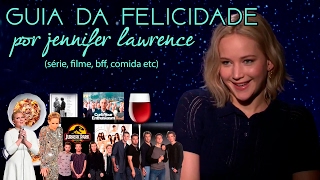 Guia da felicidade com Jennifer Lawrence: filme, comida BFF e mais (legendado)
