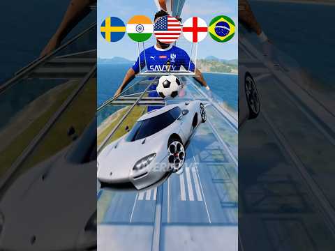 Qual país faz o gol!⚽️🏆😱 #beamngdrive #beamng #beamngdrivecrashes #beamngshorts