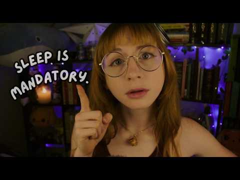 close your eyes & comply (asmr)(sleep police!)