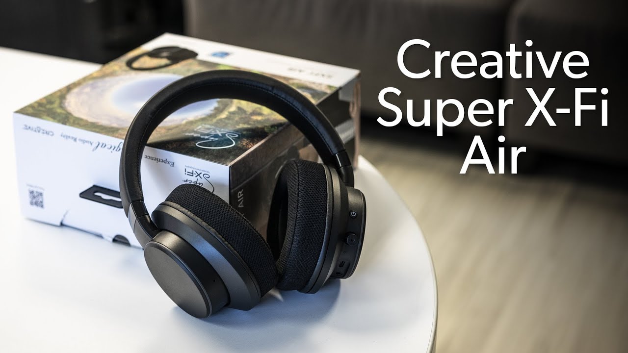 Creative Super X-Fi Air unboxing