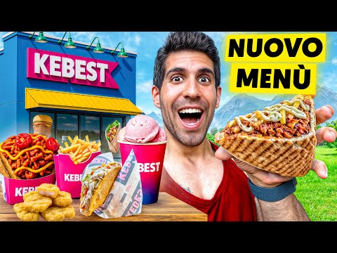 MANGIO TUTTO IL NUOVO MENÙ DI KEBEST