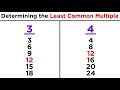 Finding the Least Common Multiple Efficiently