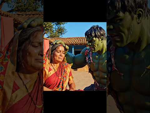 जब माँ को तेज़ बुखार था और दवा के पैसे भी नहीं थे… तब हुल्क ने जो किया #ai #hulk #shorts