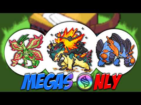 I Became Champion Of Pokemon Elite Redux With Only Mega Evolutions!