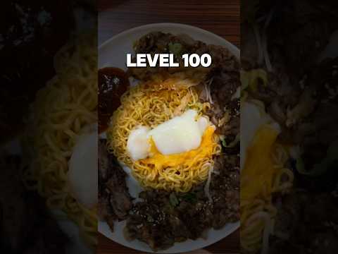 nyobain indomie level 1 sampai level 100 #foodreview #indomie #miebangladesh #shorts