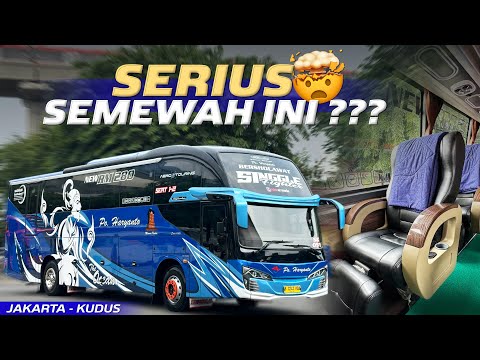 GOKIL... GAK BERASA NAIK BUS PO HARYANTO😍‼️Trip Jakarta - Kudus with PO. Haryanto Super Executive