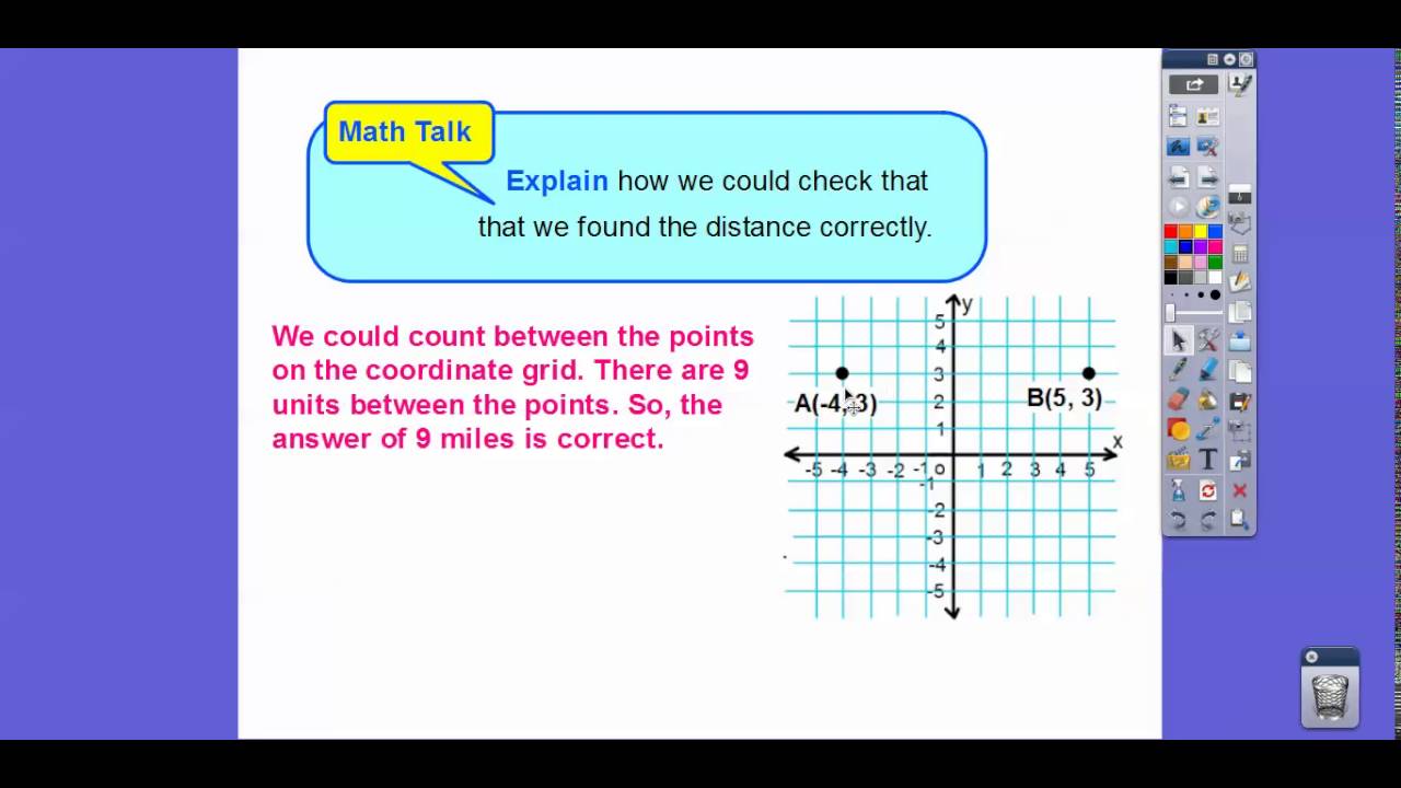 Understanding Distance on a Coordinate Plane