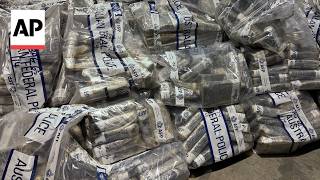 YouTube video thumbnail: Australian Police Announce Country's Biggest-Ever Cocaine Seizure