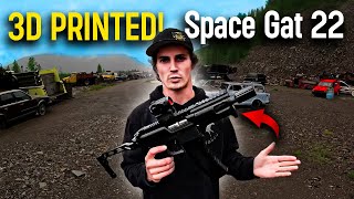 SG22, 22lr 3D printed AR build!  “Space Gat 22”