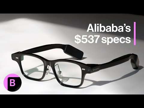 YouTube video thumbnail: Alibaba Unveils AI Smart Glasses: S1 Model Starts at $537