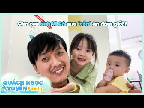 Vi Cá hưởng ứng qua Cồn ăn giỗ của chú Lê Tuấn Khang. Cả nhà cười xỉu