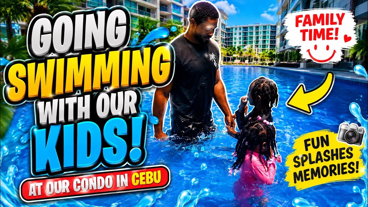 We Went Swimming At Our Condo In Cebu Philippines
