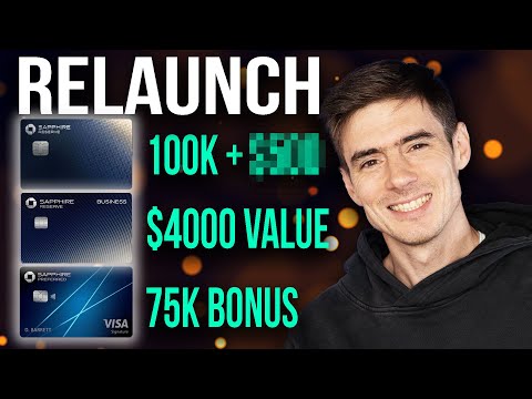 3 NEW Chase Sapphire Cards Launch with HUGE Bonuses