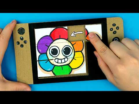 DIY & Drawing Dandy for cardboard puzzle game | Dandy's World