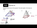 Surface Area and Volume of Pyramids