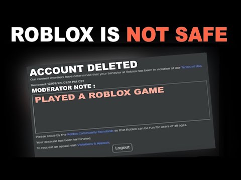 Roblox is Not Safe