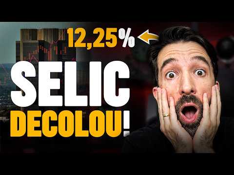 TAXA SELIC SUBIU PARA 12,25% | O que fazer com seu dinheiro?